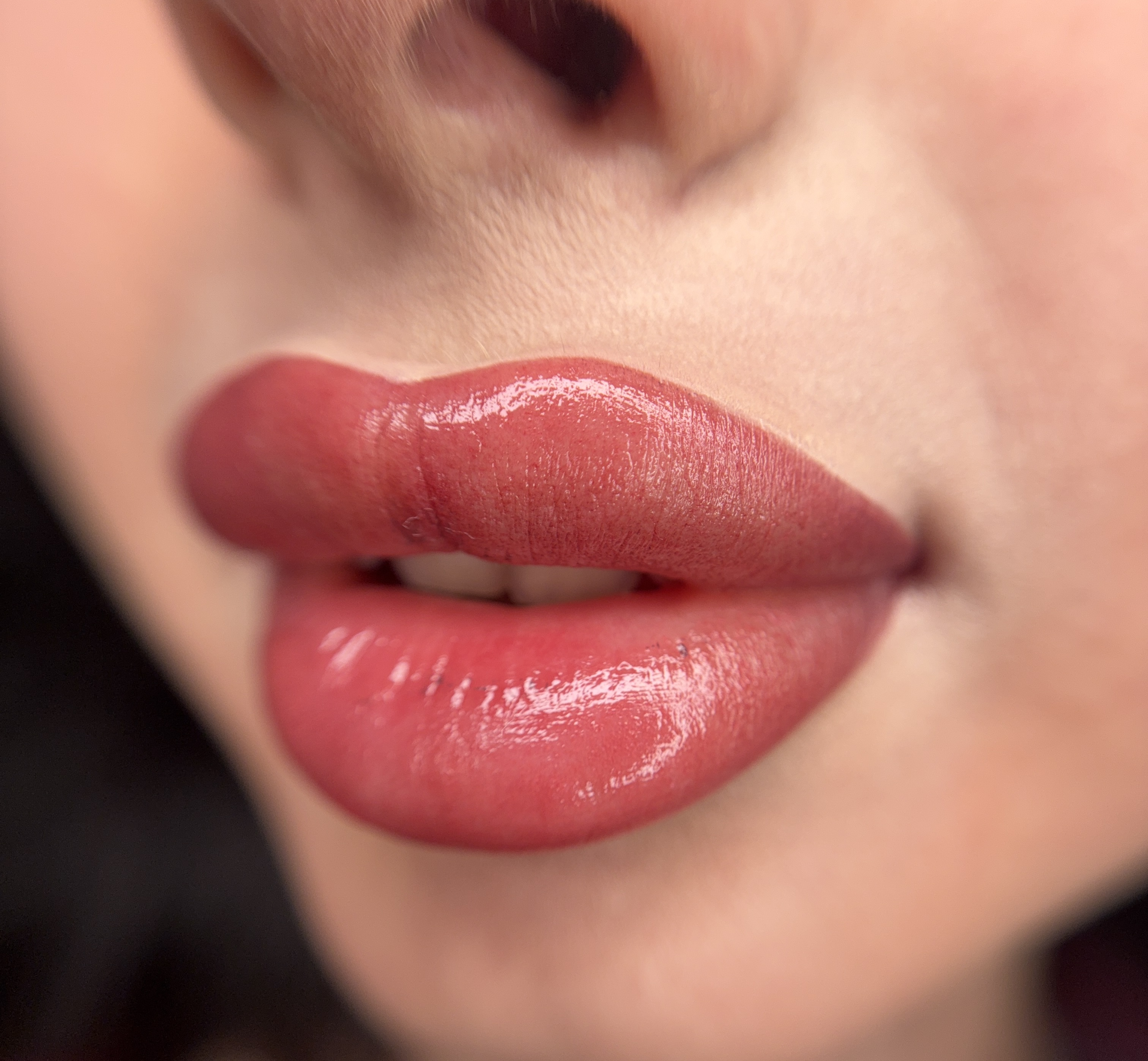 Permanent Make-up Lippen Beispiel