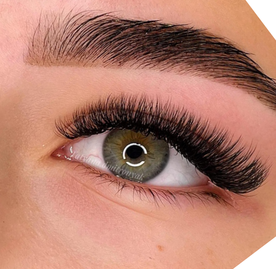 Wimpernverlängerung Ergebnis